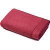 Sowel® Telo da Bagno di Alta Qualità, 50 x 100 cm, Asciugamano in 100% Cotone Biologico, Prodotto in Portogallo, Rosso Bordeaux