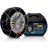 KWCTN1318 - Catene da Neve per Auto OMOLOGATE E CERTIFICATE TÜV - ÖNORM  GR.130 per Pneumatici Misura 235/45 R19 - kW&HP (Accessori e Manutenzione - Catene  da neve); KWCTN1318