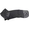 Croci Abbigliamento Cappotto per cani Greyhound Leather Croci - Nero con dettagli in simil pelle - 60 cm