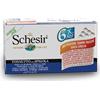 541a Schesir Multipack Lattina Tonnetto Con Spigola Cibo Umido Gatto 6x50g 541a 541a