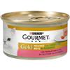 4883 Purina Gourmet Gold Mousse Con Trota E Pomodori Per Gatti Lattina 85g
