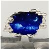 Ambiance Sticker Adesivo Effetto 3D| Stickers Cielo e Lune - Decorazione murale camere e soggiorni - 60 x 90 cm