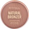 Rimmel London Natural Bronzer Ultra-Fine Bronzing Powder bronzer a lunga durata 14 g tonalità 003 Sunset