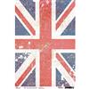 Carta di Riso The Union Jack A4
