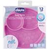 Chicco Piatto Silicone Ventosa Rosa 1 Pc