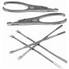 Nerthus FIH 259 Set Utensili crostacei Acciaio Inox Aprire e Mangiare Facilmente