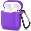 ELLENNE Cover Silicone Slim per Apple AIRPODS 1/2 Custodia Viola