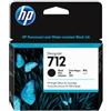 Hp - Cartuccia Ink originale - 712 - Nero - 3ED71A - 80 ml (unità vendita 1 pz.)