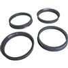 MYBA-S 4 x anelli di centratura diametro: esterno 60,1 mm e interno 54,1 mm