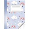 Independently published Quaderno a righe 1 elementare e 2 elementare: Quadernone A4 | Rigatura A | Rainbow_Blue