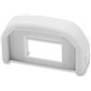 vhbw mirino oculare compatibile con Canon EOS 650D, 750D, 8000D, 850D, 700D, 760D, Kiss X10 fotocamera, reflex, DSLR oculare - bianco