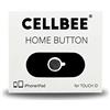 CellBee Home Button Touch ID Sticker Compatible con iPhone iPad Adesivo per Vetro Temperato equalizza la Differenza di Altezza iPhone 6 6s 7 8 Plus Mini Air - Nero
