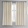 HPD Half Price Drapes Tende oscuranti Termiche in Velluto per Soggiorno, Lunghe 160 cm (1 Pannello), con Tasca per Asta, isolanti, per finestre della Camera da Letto, 127 x 160 cm (Larghezza x