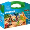 PLAYMOBIL Set di gioco Playmobil Valigetta dinosauro e esploratore Multicolore
