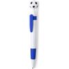 Penne pubblicitarie a tema calcio con inchiostro blu Basley personalizzate o neutre