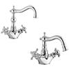 Bugnatese Arcadia monoforo lavabo e bidet