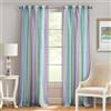 Achim Home Furnishings Spectrum Pannello Morbido della Finestra, Poliestere, Lilla/Turchese, 50x84