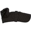 Croci Abbigliamento Cappotto per cani Greyhound Leather Croci - Tinta unita nero - 60 cm