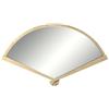 DKD Home Decor Specchio da parete della marca vetro dorato legno MDF (60 x 2,5 x 35 cm) (Riferimento: S3019376)