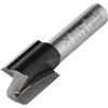 wolfcraft Fresa TCT per scanalature, 3922000, Per fresature di precisione con fresa verticale e fresa fissa
