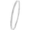 s.Oliver Bracciale da braccio in Acciaio Inossidabile, con cristallo, 6,2 cm, Argento, Fornito in confezione regalo per gioielli