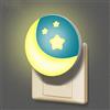Annmore Luce Notturna Neonati da Presa, Sensore Crepuscolare Lucina Notte, Illuminazione per Camera Bambini, Neonato Accessori Utili (1)