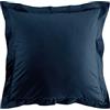 douceur d'intérieur, Federa per cuscino (63 x 63 cm) Biolina Blu Notte, 100% Cotone Bio