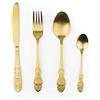 Excelsa Confezione 4 Posate Baroque Oro