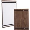 SECURIT Porta MenU' Tablet in legno con elastici 32x22cm Securit