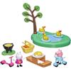 Peppa Pig Peppa's Adventures Peppa's Picnic Playset, Preschool Toy with 2 Figures And 8 Accessories, for Ages 3 And Up