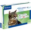 Effipro Duo*spot-on Soluz 4 Pipette 0,5 Ml 50 Mg + 60 Mg Gatti Da 1 A 6 Kg