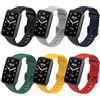 BDIG 6 Pezzi Cinturino in Silicone per Xiaomi Mi Band 7 Pro Watch. Cinturino Colorato di Ricambio Anti-Perso Progettato Accessori Tracker per Xiaomi Smart Band 7 Pro