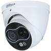Dahua TPC-DF1241-B2F2-DW-S2 Telecamera a Cupola IP e termica WizSense, 4 MP, 2 mm - Dahua