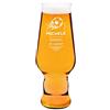 Maverton Bicchiere per la Birra - particolare - in vetro con personalizzazione - capienza 400 ml - H20 cm x Ø7,8 cm - Perfetto per ogni uomo amante della buona Birra - pallone