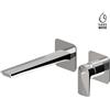 Newform - Delta zero Miscelatore lavabo a parete [bocca lunga] - 72230E+27852