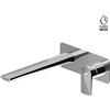 Newform - Delta zero Miscelatore lavabo a parete [bocca lunga] - 72231E+27852