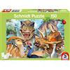Schmidt Spiele 56452 Dinosauro, puzzle per bambini da 150 pezzi, one Size