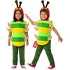 Fun Shack Costumi per la Giornata Mondiale del Libro per Bambini, Caterpillar e Bug Costumi per Ragazzi e Ragazze, Divertente Vestito, S