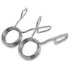 G5 HT SPORT Chiusure Multiple per bilancieri e manubri | 25mm | 30 mm | 50 mm | Home Gym | palestre | bilancieri olimpionici | Chiusura Rapida e sicura (Ø Chiusura 50 mm, Coppia Molle 50mm)…