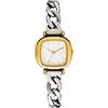 KOMONO Moneypenny Revolt Gold Silver Mix Women's Japanese Quartz Analogue Watch with Stainless Steel Strap