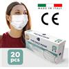 Mascherine Chirurgiche 20 pezzi Monouso