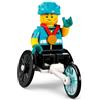 LEGO Minifigure Series 22: Wheelchair Racer with Bonus Blue Cape (71032)