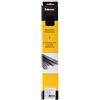 Fellowes - 25 dorsi a spirale in metallo per rilegare, passo 5:1, 59 fori, colore: nero 14 mm nero, 25 Pezzi
