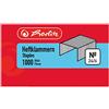 herlitz Heftklammern No.24/6 2.000er HW, 1000 Pezzi