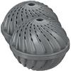 Relaxdays Set da 2 Palline da Lavatrice, Sfere Riutilizzabili, Ovetti Ecologici Ecosostenibili, Stop Detersivo, Grigio