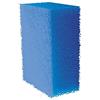 Haquoss Spugna Filtrante, 30 Ppi, Grana Fine, 18.5X10X10 cm, Blu