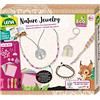 Lena Eco 42834 - Set di 2 braccialetti con perle, 2 collane con ciondolo e 3 portachiavi, libretto di accompagnamento Plant My Tree, artigianato di carta per bambini a partire dagli 8 anni in su