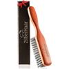 ZilberHaar - spazzola da barba (setole morbide), in setole di cinghiale e legno di pero al 100%, adatto a tutti gli oli e balsami per barba, prodotto realizzato in Germania