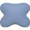 Edda Lux Federa adatta al Tempur Ombracio cuscino, 60/56 x 50/48 cm, in morbido jersey 100% cotone per cuscino ergonomico a forma di farfalla, Blue Jeans