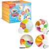 ZIMPLI - Set Regalo 4 x Grandi Baff Bombz con Effetti Speciali, Arcobaleno, Razzo, Stella & Unicorno, Bombe da Bagno, Regalo di Natale per Bambini, Giocattolo da Bagno, Vegano e Cruelty Free